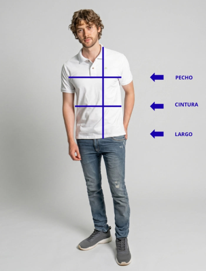 Modelo guía de tallas